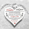 Wife My Daughter Love Women Heart Necklace Family Jewelry Gifts Pendant