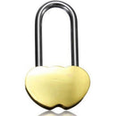 Concentric Lock 40MM Double Heart Valentines Engraved Lock Padlock Love Lock