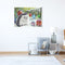 Frameless Hand Painted Picture DIY Snowing Hedgehog Painting By Numbers Craft
