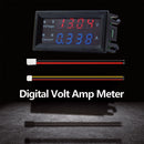 M4430 Digital Voltmeter Ammeter 0.28 inch LED Display Volt Amp Meter (200V)