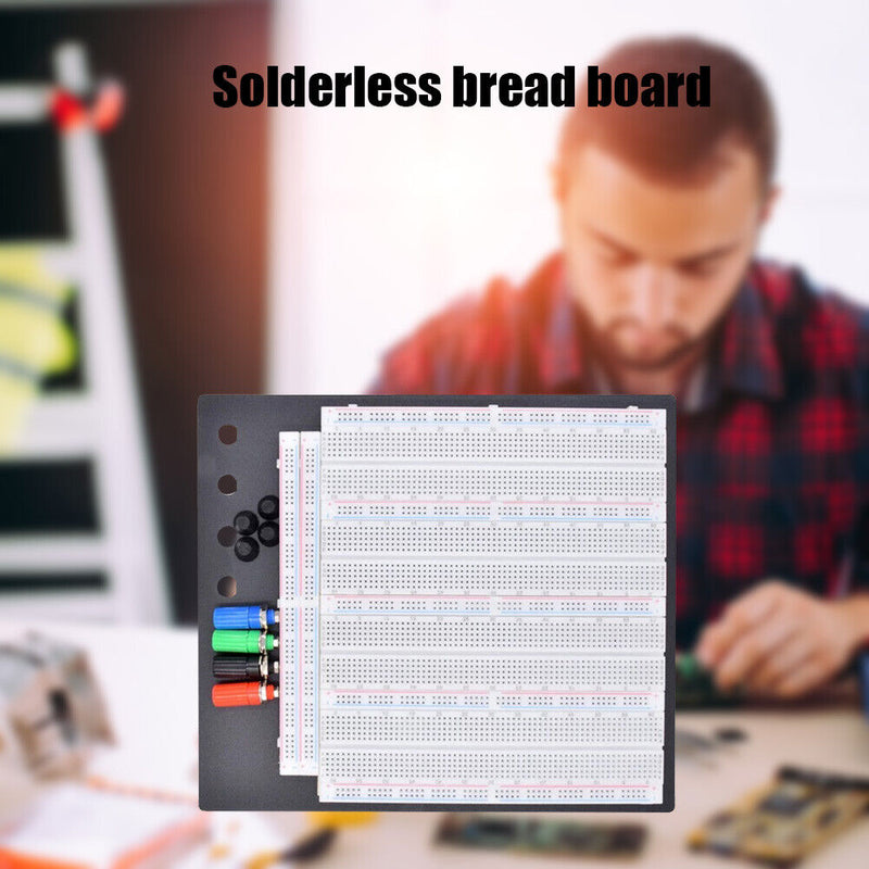 Solderless Breadboard No Welding 3220 Tie Points PCB DIY Bread Board ZY-208