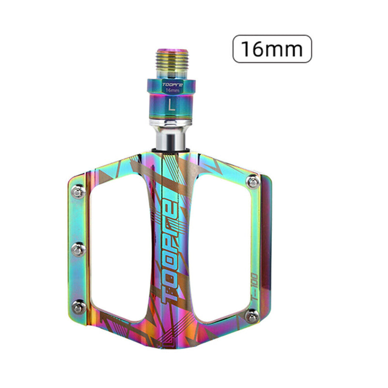 1 Pair MTB Road Bicycle Dazzling Pedal Axle Extension Shaft Bike Pedal Extend