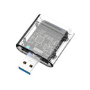 M2 SSD Case M.2 to USB3.0 Gen 1 SATA NGFF Hard Disk Enclosure Box (No Shell