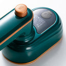Handheld Garment Steamer Mini Portable Clothes Steam Iron (EU Dark Green)