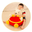 Cartoon Baby Sofa Cover Learning to Sit without Cotton Support (Red Mouse) Newly