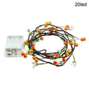 Tiny Flower and Fruit Vine Fairy String Lights LED NE W Artificial Flower F5R9