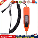 Car Digital Electric Voltage Test Pen Power Probe Circuit Tester (Orange) Newly