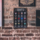 Retro Wine Beer Plaque Metal Tin Signs Painting for Home Wall Art (Shots) Newly