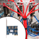 PCIE 1to 4 Riser Card External PCIE Adapter USB 3.0 PCI-e Converter for Miner