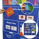 Kindergarten Counting Color Calendar Circle Time Child Educational Pocket Chart