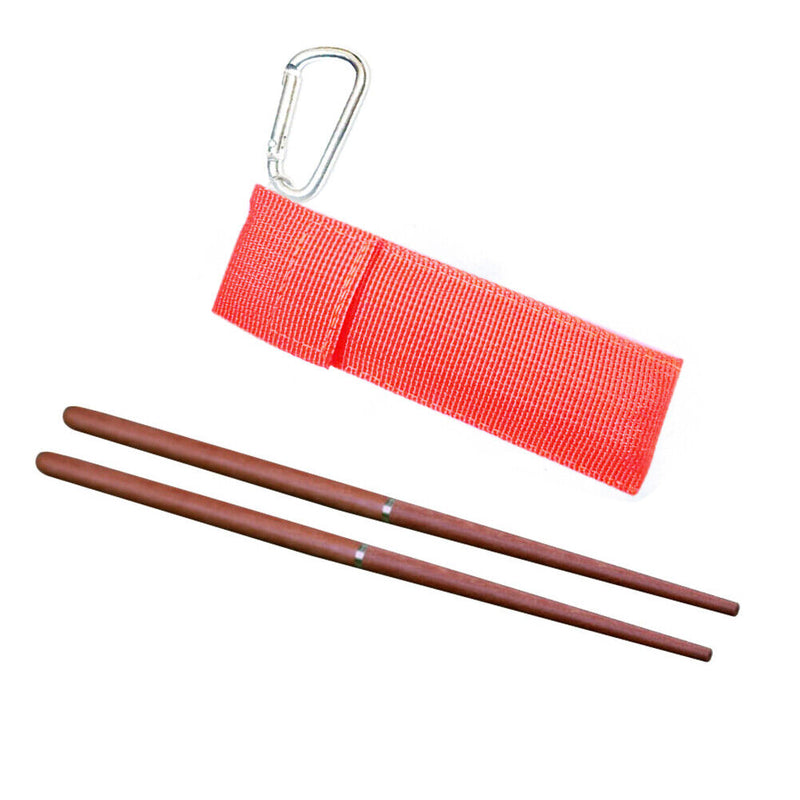 Ebony/Mahogany Wooden Folding Chopsticks Outdoor Portable Foldable Tablewar