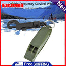 Dual Frequency Emergency Whistle Portable Whistle Tool Loud Voice Diving Rescue