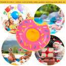 Inflatable Drink Cup Holder Donut Floating Pool Party Coaster Cocktail Bar De