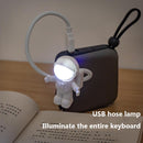 USB Night Light LED Astronaut Reading Desk Table Space Decoration Lighting
