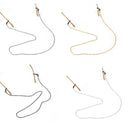 Non-slip Sunglasses Strap Reading Glasses Chain Metal Lanyard Spectacles Cord