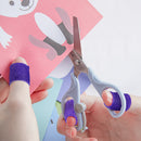 Self Adhesive Elastic Bandage Cross Stitch Finger Protector (Purple)