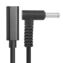 PD USB C Female to Right Angle DC Connector Adapter for Laptop (4.0x1.35mm)
