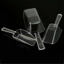 3Pcs Plastic Clear Ice Sugar Scoops For Wedding Buffet Bar Favor G2O2 Sweet W9F4