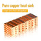 8pcs A8 Pure Copper Heatsink Cooler Heat Sink PC Graphics Card Memory Radia