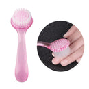 Plastic Nails Art Cleaning Brush Long Handle Dust Remove Manicure Brushes