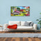 Garden Oil Paint By Numbers Kit Frameless Drawing Picture Wall Decor Art Craf