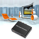 Prettygood7 HDMI ARC Audio Extractor Converter Adapter for Optical Fiber Coaxia