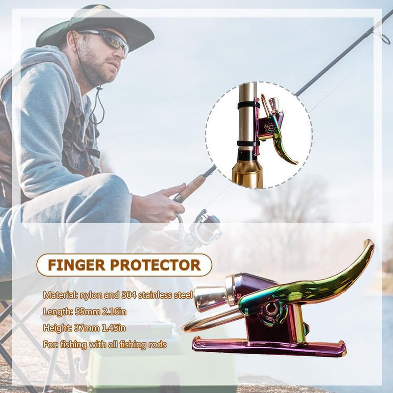 Breakaway Cannon Surf Fishing Rod Trigger Aid Casting Fish Finger Protector