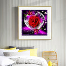 Home Decor Art 5D Diamond Painting Love roseResin Wall Picture Newly