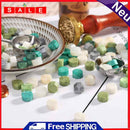 100pcs Retro Octagon Fire Painting Pills Seal Paint Granulate Stamps Change