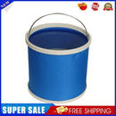 Folding Bucket Outdoor Fishing Camping Picnic Water Storage Container (9L)