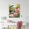 #A Bird on Branch Oil Paint By Numbers Kit DIY Frameless Drawing Picture for A