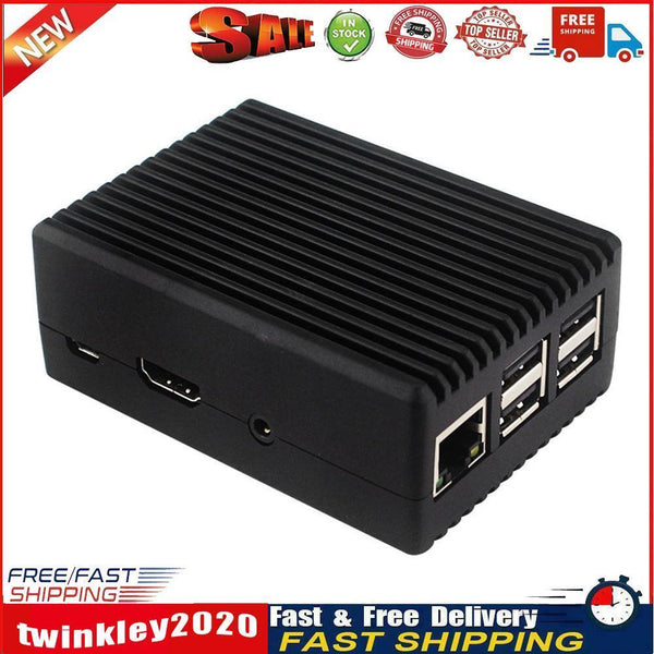 Passive Cooling Shell Case for Raspberry Pi 3B/3B+ Heat Dissipation Cover Newly