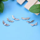 60pcs Butterfly Angel Wings DIY Decor Charm Jewelry Pendant Chain Necklace