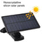 3 Head Motion Sensor Solar Lights Waterproof Remote Control Lamp (122LED) Newly