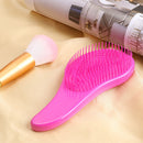 Mini ABS Detangling Massage Combs Dry Wet Hair Brush Gifts for Women Girls