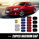 20pcs Assorted Vacuum Line Caps 1/8 3/16 1/4 3/8 5/16 inch for Chevy Ford