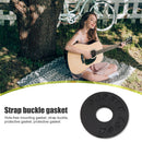 4pcs Rubber Guitar Strap Blocks for Acoustic Electric Guitar Bass Protector