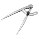 Wing Divider Leather Craft Rotating Scratch Compass Woodwork Draw Tool (C) Newly