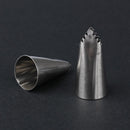 Baking Icing Piping Flowers Cake Decorating Leaves Nozzle Stainless Steel