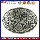 Cowboy Style Floral Buckles Wide Belts Alloy Jeans Accessories for Men Wome