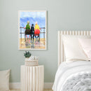 Old Ladies 40x50cm Oil Paint By Numbers Picture DIY Painting SXD216010