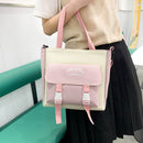 5pcs Canvas Backpacks Combo Set School Book Pack Pencil Bag Travel Work Bagpacks