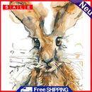 Painting By Numbers DIY Rabbit Hand Painted Canvas Oil Art Picture Ornaments Kit