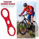 Aluminum Bicycle Front Fork Wrench for XCM/XCR/XCT MTB Repair Tool (Red A) Newly