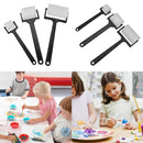 3pcs/Set Painting Sponge Roller Brushes Art Drawing Graffiti Tool Kids Gift
