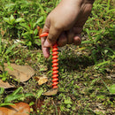 10pcs 14.5cm Camping Tent Ground Peg Nylon Canopy Awning Fixed Nail (Red) Newly