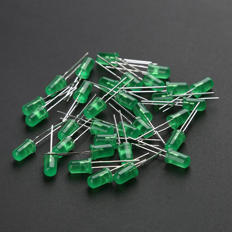 500pcs 5mm LED Diode Light Assorted Kit DIY Set White Yellow Red Green Blue