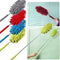 EXTENDABLE TELESCOPIC MICROFIBRE FEATHER DUSTER CLEANING EXTENDING BRUSH. L6Z4