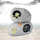 Betta Fish Tank Hiding Cave Stones Hidden Cavern Aquarium Cave Decorations