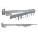 Retractable Clothes Hanger Foldable Wall Hanging Drying Rack for Outdoor Indoor